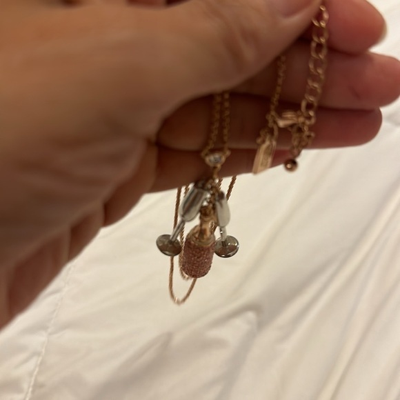 Kate Spade Make Magic Champagne Cluster Pendant Rose Gold - Picture 5 of 5